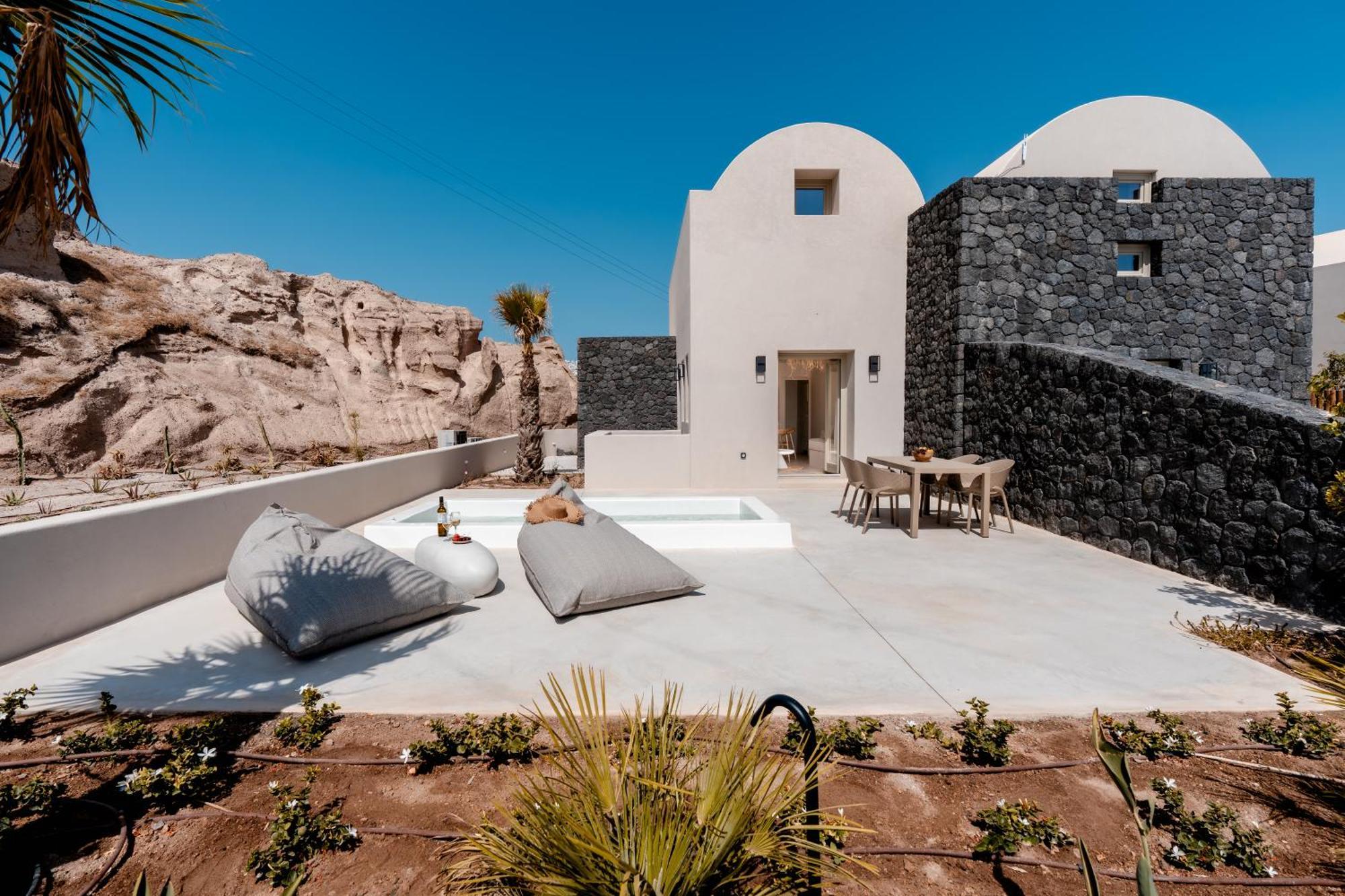 Halo Santorini - Living Experience Villa Karterádosz Kültér fotó