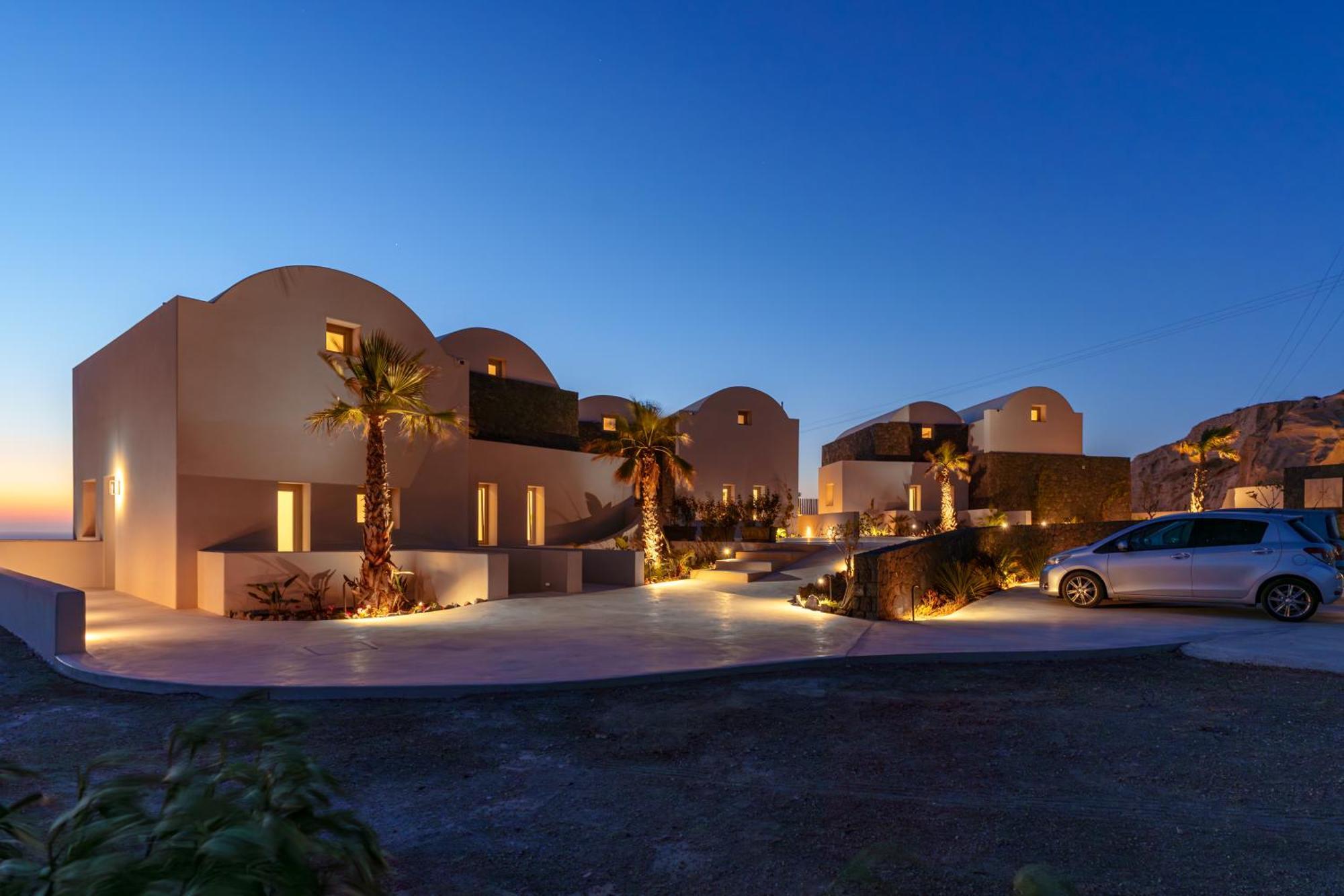 Halo Santorini - Living Experience Villa Karterádosz Kültér fotó