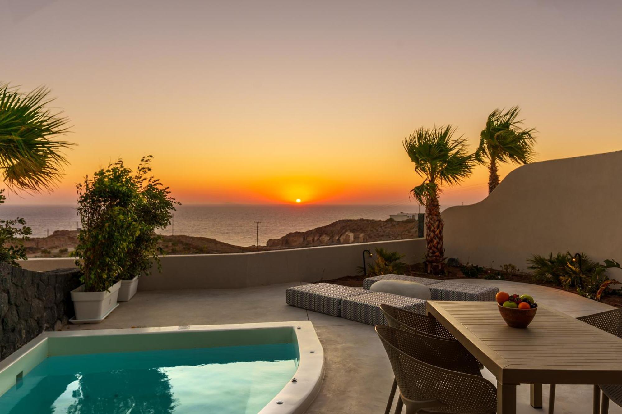 Halo Santorini - Living Experience Villa Karterádosz Kültér fotó