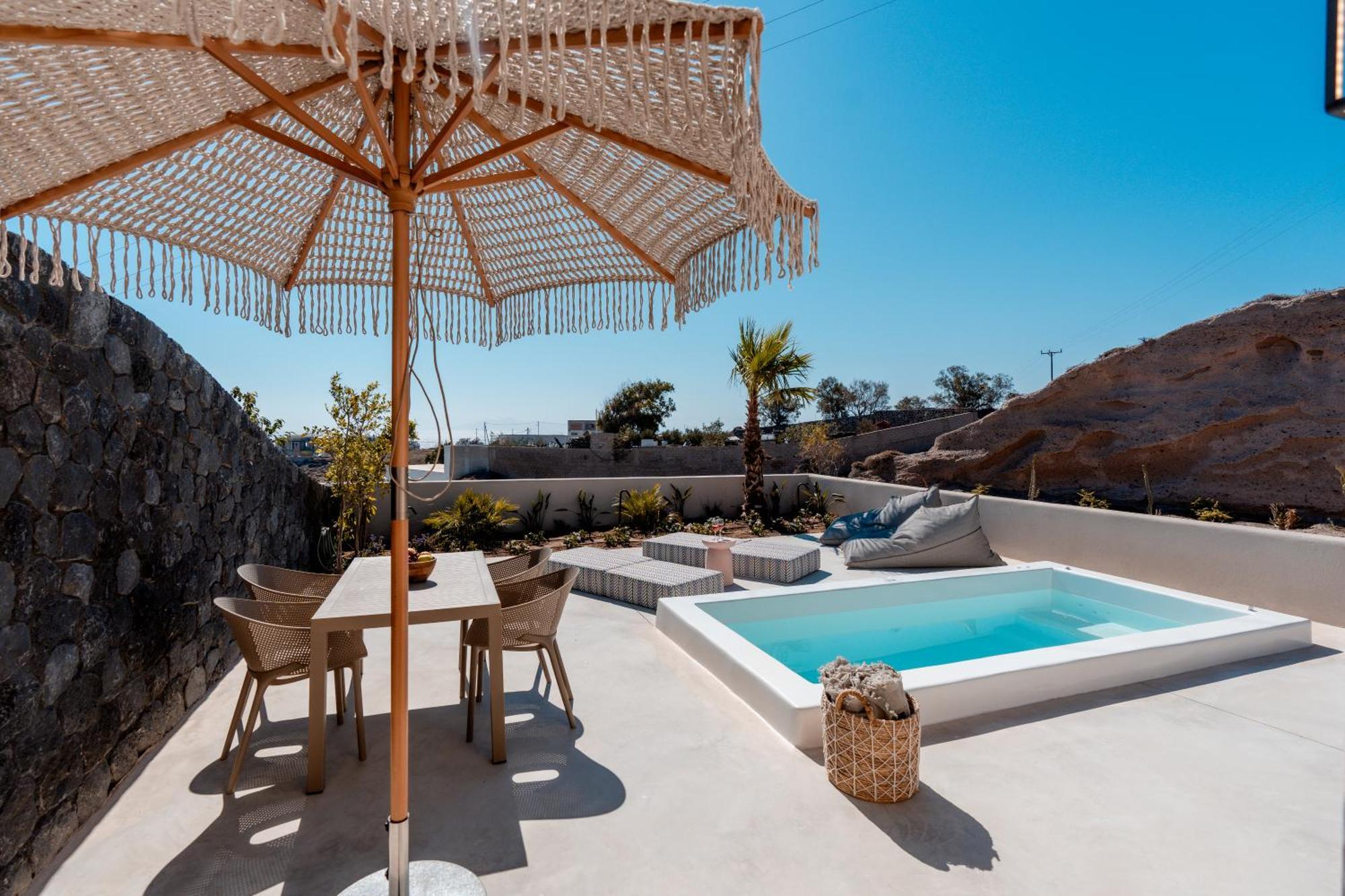 Halo Santorini - Living Experience Villa Karterádosz Kültér fotó