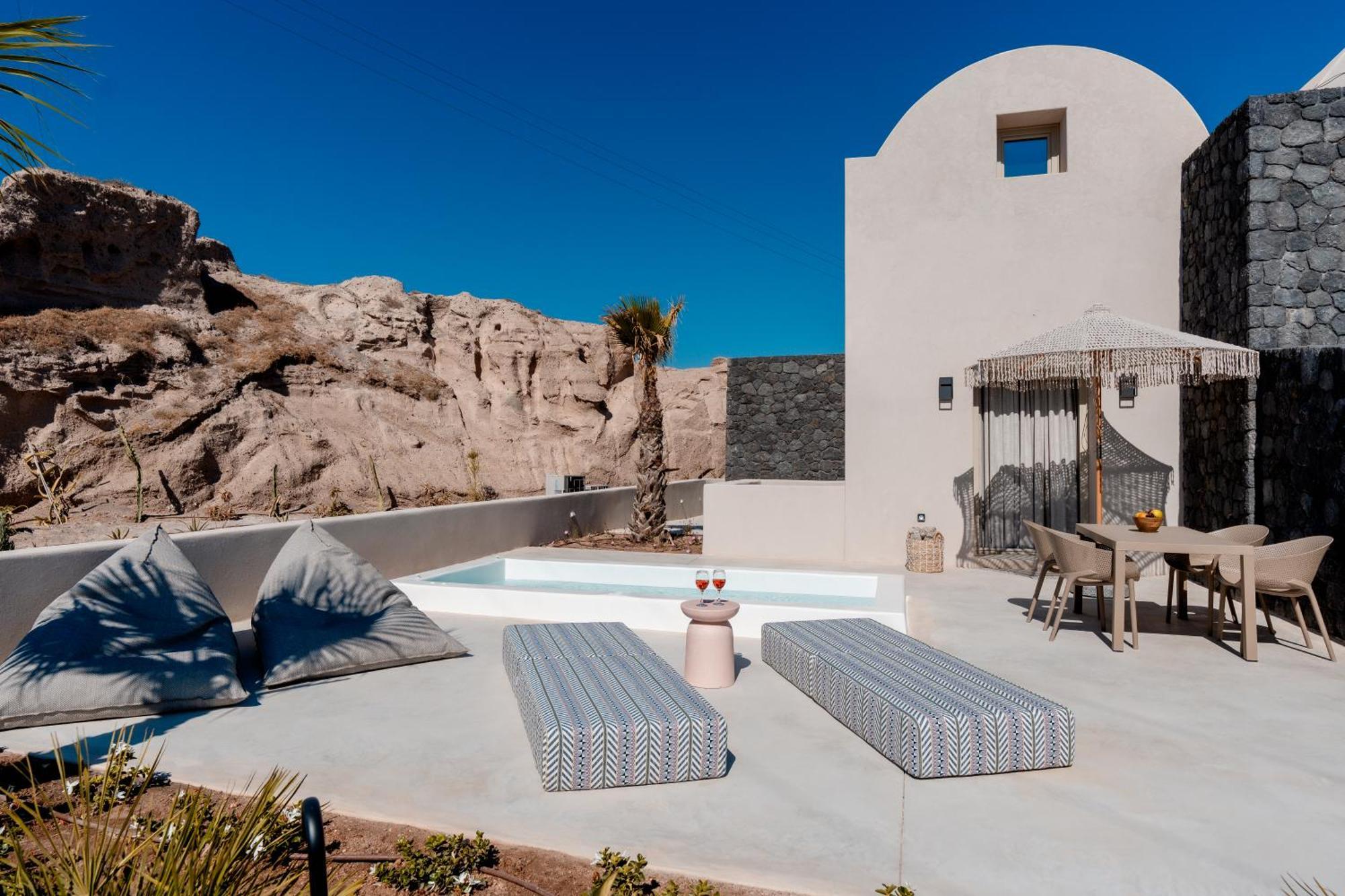 Halo Santorini - Living Experience Villa Karterádosz Kültér fotó