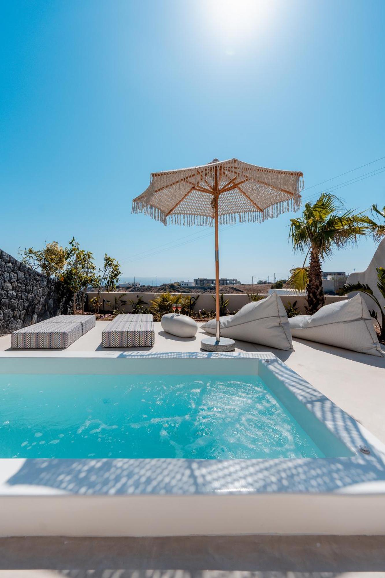 Halo Santorini - Living Experience Villa Karterádosz Kültér fotó