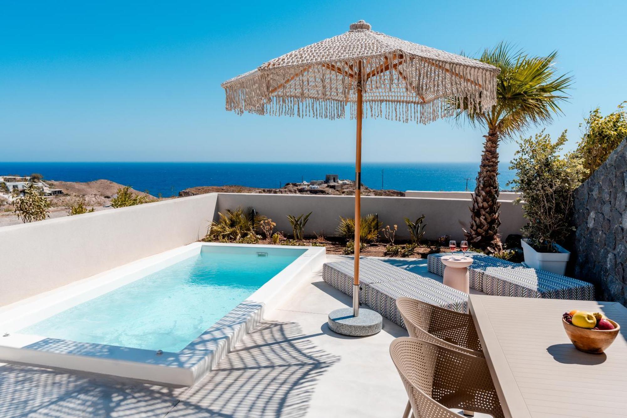 Halo Santorini - Living Experience Villa Karterádosz Kültér fotó