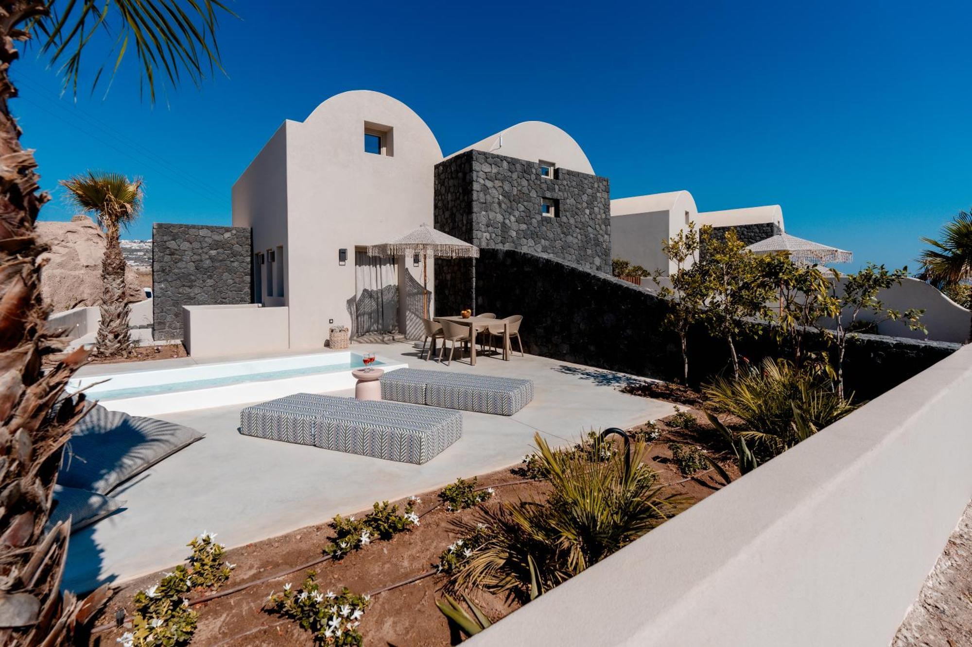 Halo Santorini - Living Experience Villa Karterádosz Kültér fotó