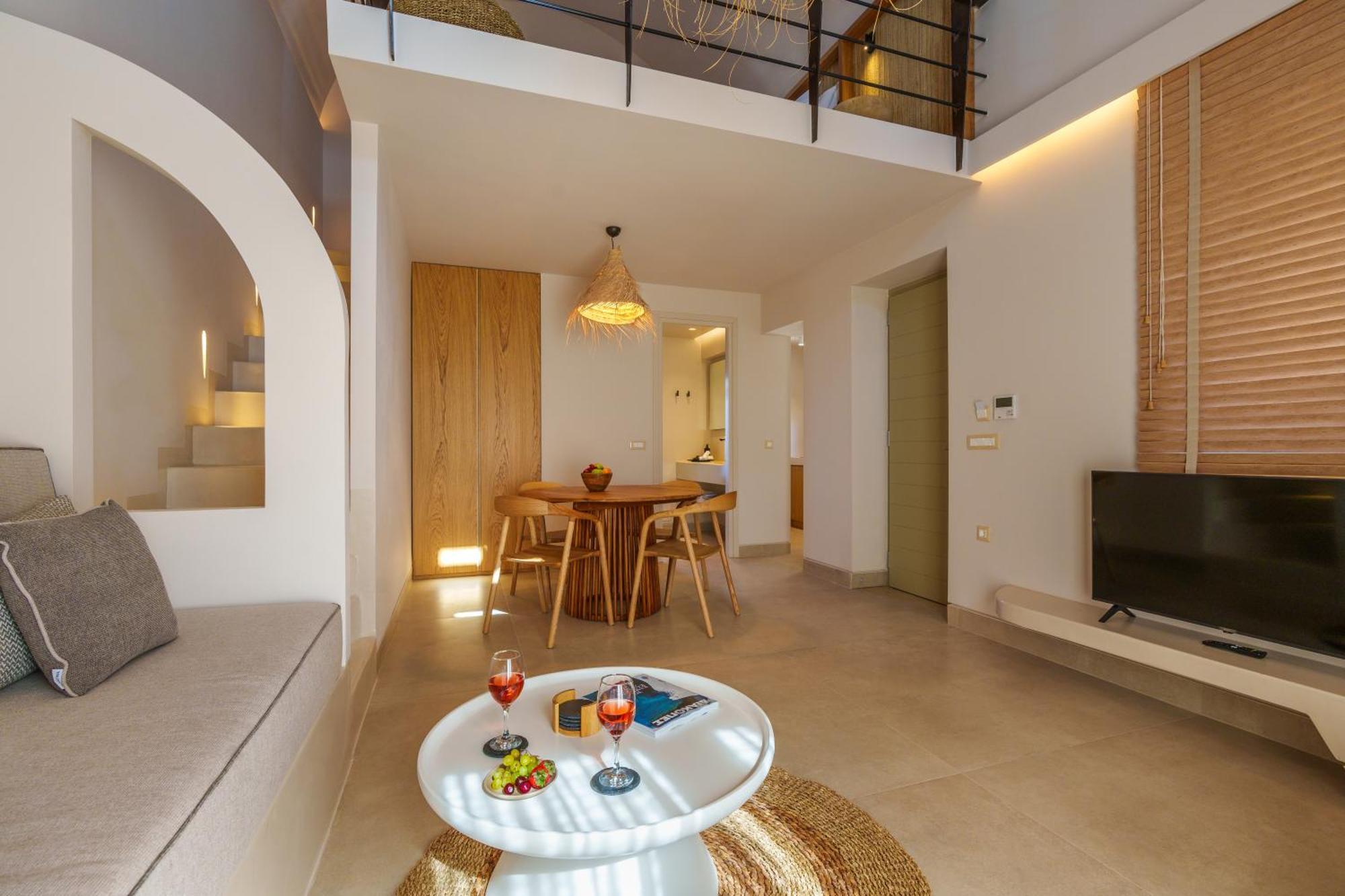Halo Santorini - Living Experience Villa Karterádosz Kültér fotó